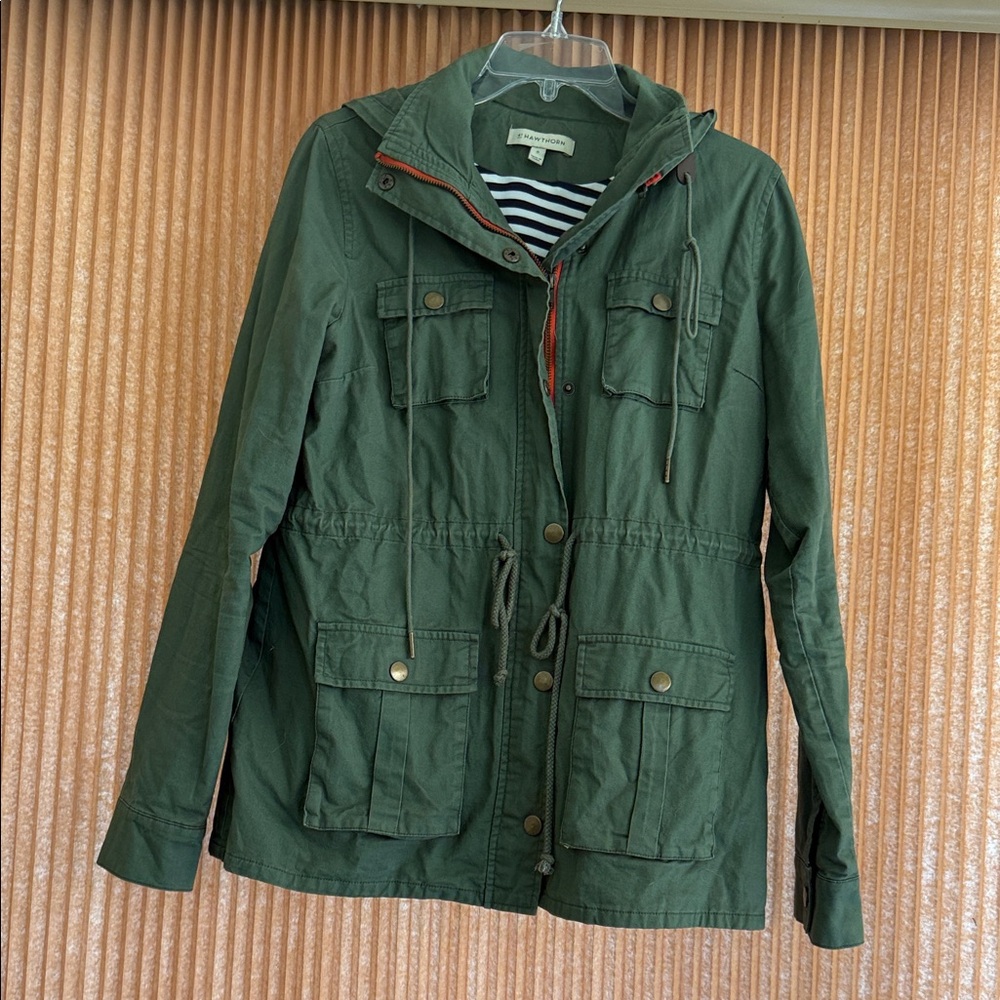 41 Hawthorn Olive Utility Jacket